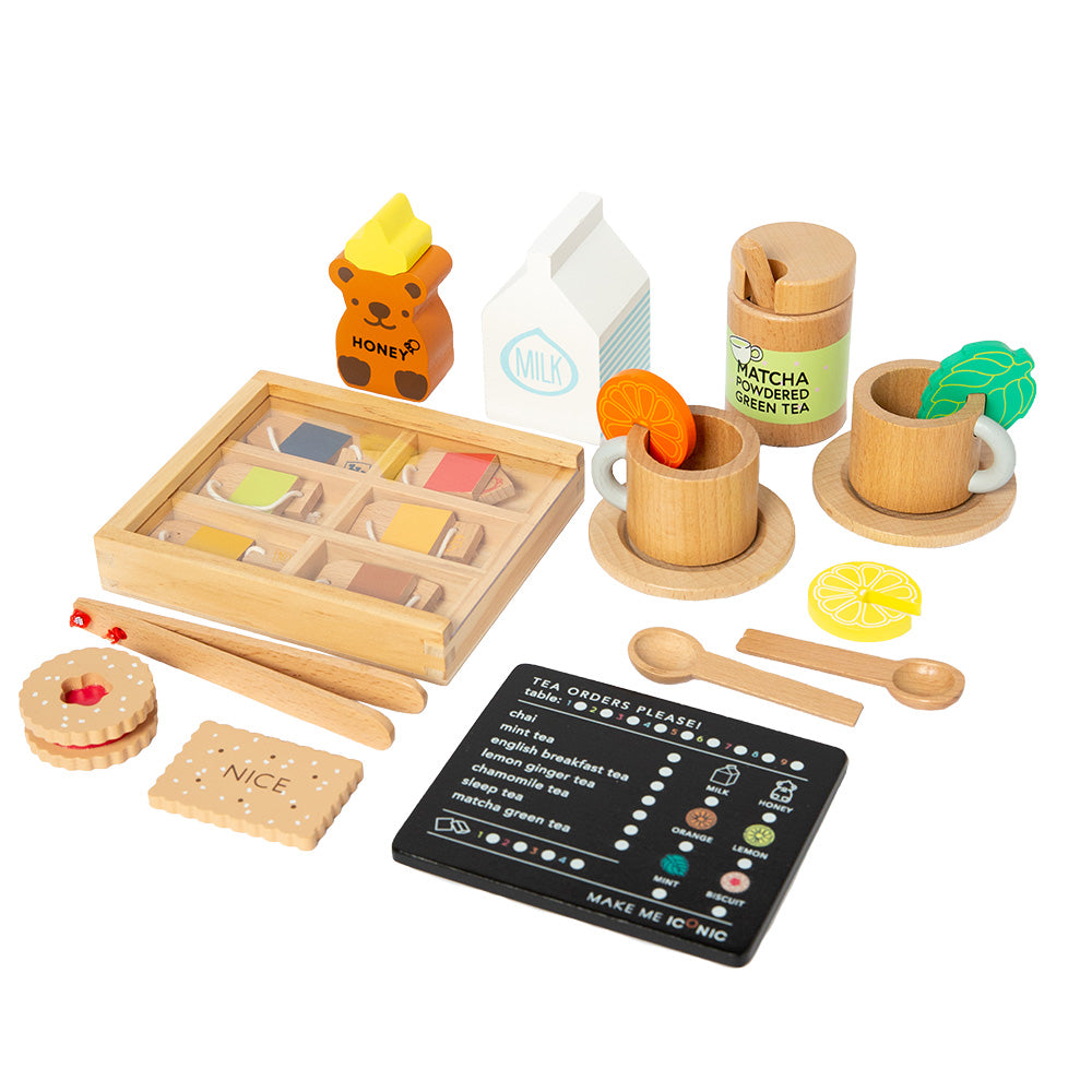 WOODEN TOY -  TEA SET EXTENSION KIT