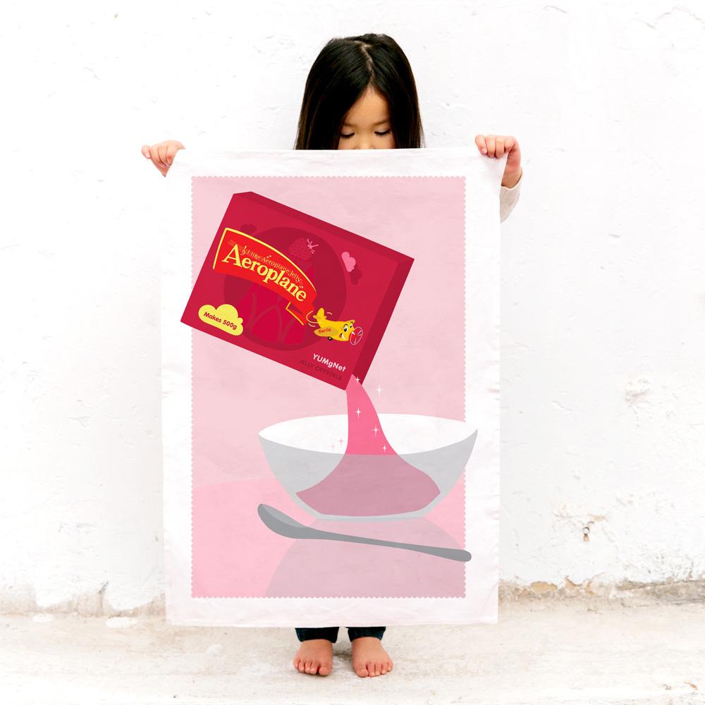 TEA TOWEL - AEROPLANE JELLY