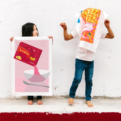 TEA TOWEL - AEROPLANE JELLY