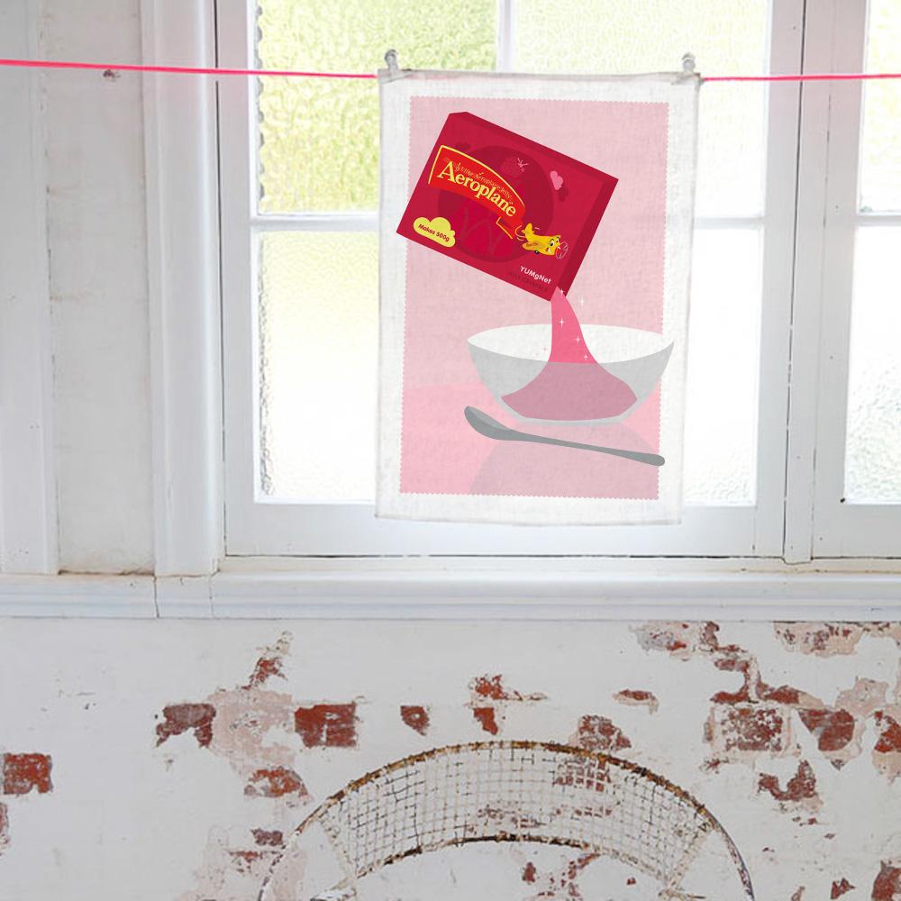 TEA TOWEL - AEROPLANE JELLY