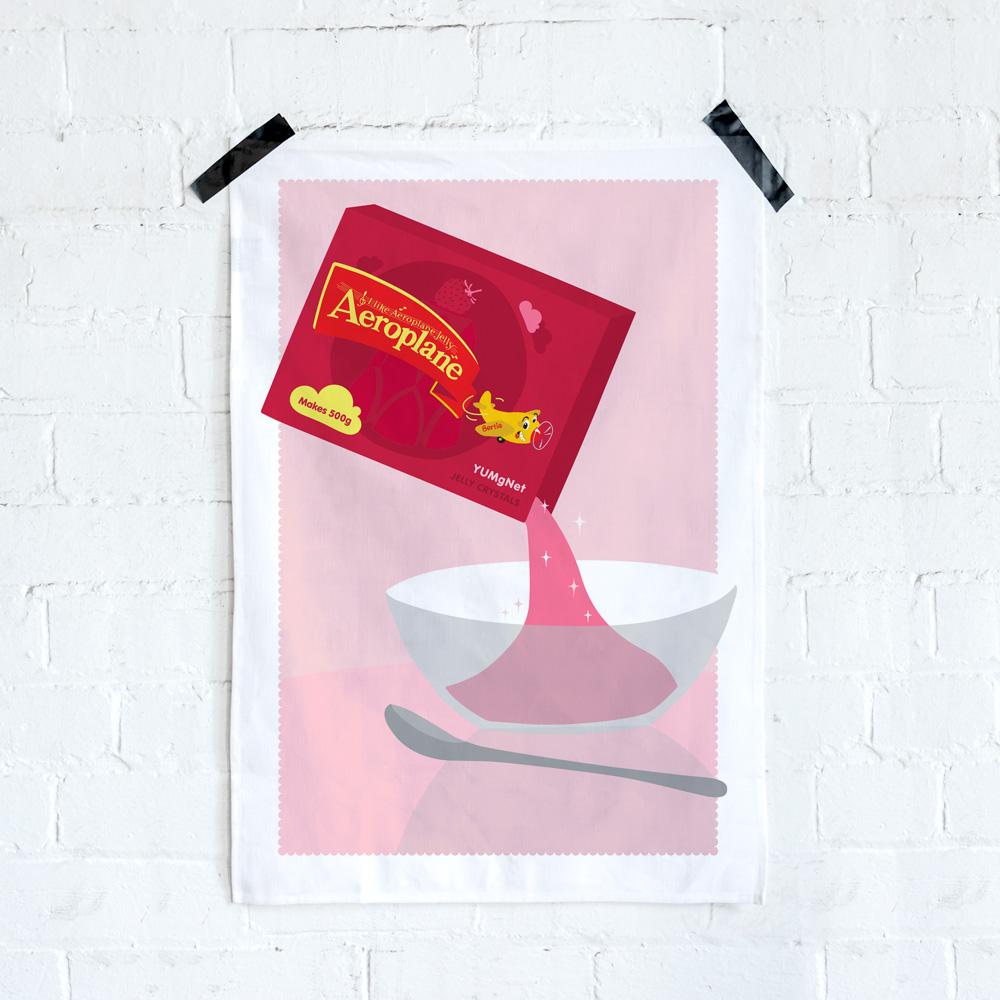 TEA TOWEL - AEROPLANE JELLY