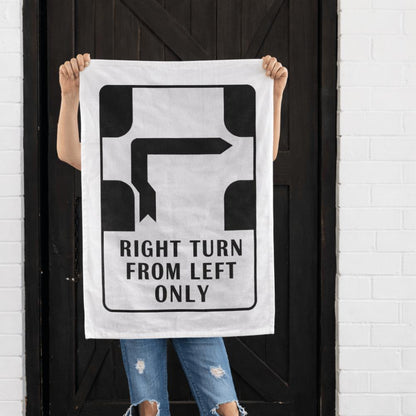 TEA TOWEL - MELBOURNE HOOK TURN