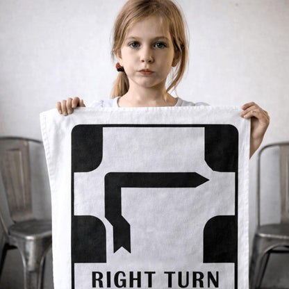TEA TOWEL - MELBOURNE HOOK TURN