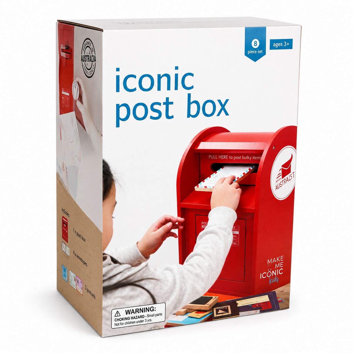 WOODEN TOY - AUSTRALIAN POST BOX