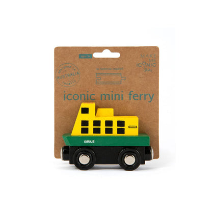 WOODEN TOY - MINI SYDNEY FERRY