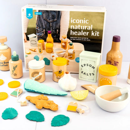 WOODEN TOY - NATURAL HEALER KIT