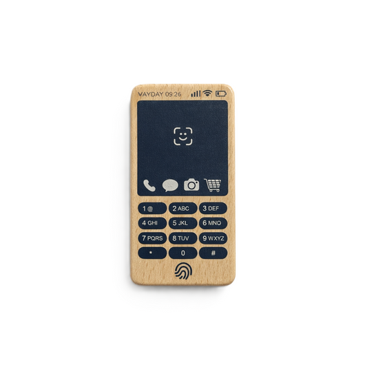 WOODEN TOY -  LOOSE CHANGE PHONE