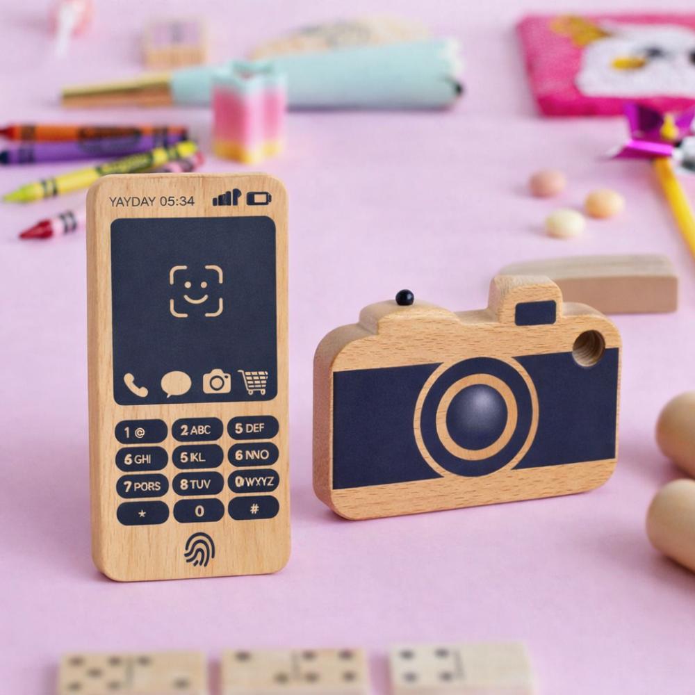 WOODEN TOY -  LOOSE CHANGE PHONE