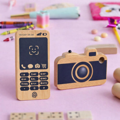 WOODEN TOY -  LOOSE CHANGE PHONE