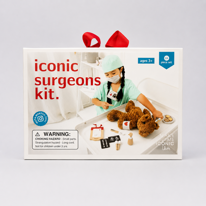 WOODEN TOY -  SURGEON KIT