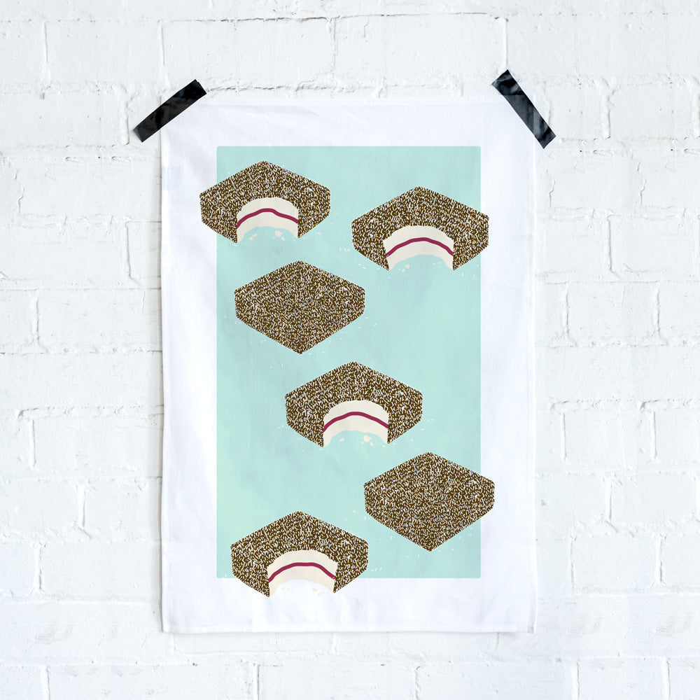 TEA TOWEL - LAMINGTON
