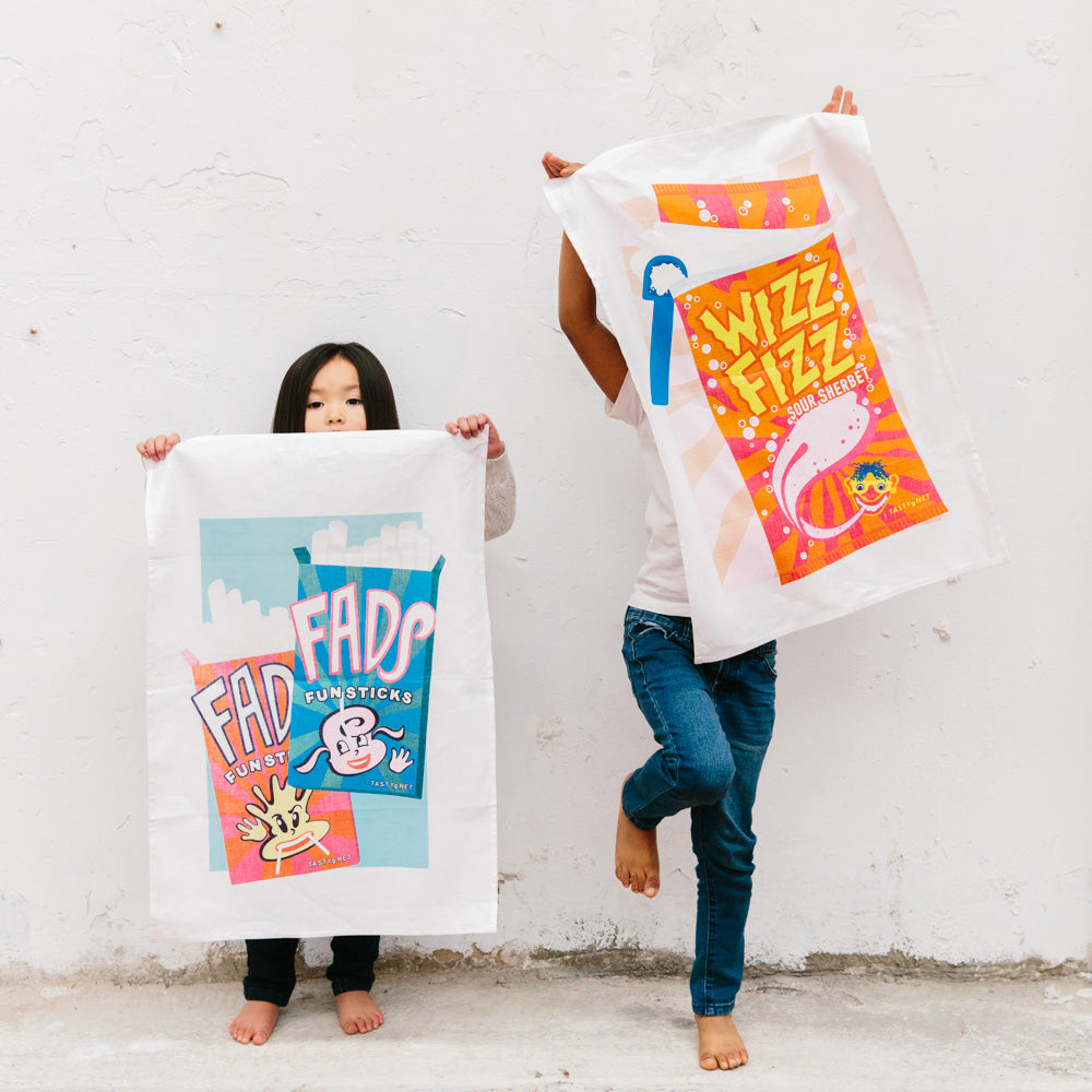 TEA TOWEL - WIZZ FIZZ